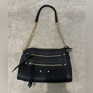 NWOT Black & Gold Crossbody / Shoulder Purse